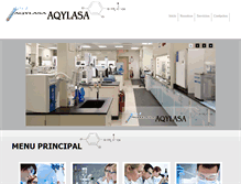 Tablet Screenshot of laboratorioaqylasa.com